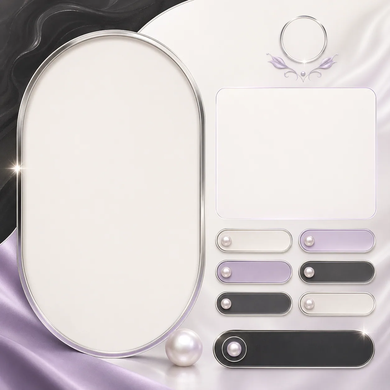 Blank beauty appointment openings DIY template with service photo, booking copy, CTA, and logo zones