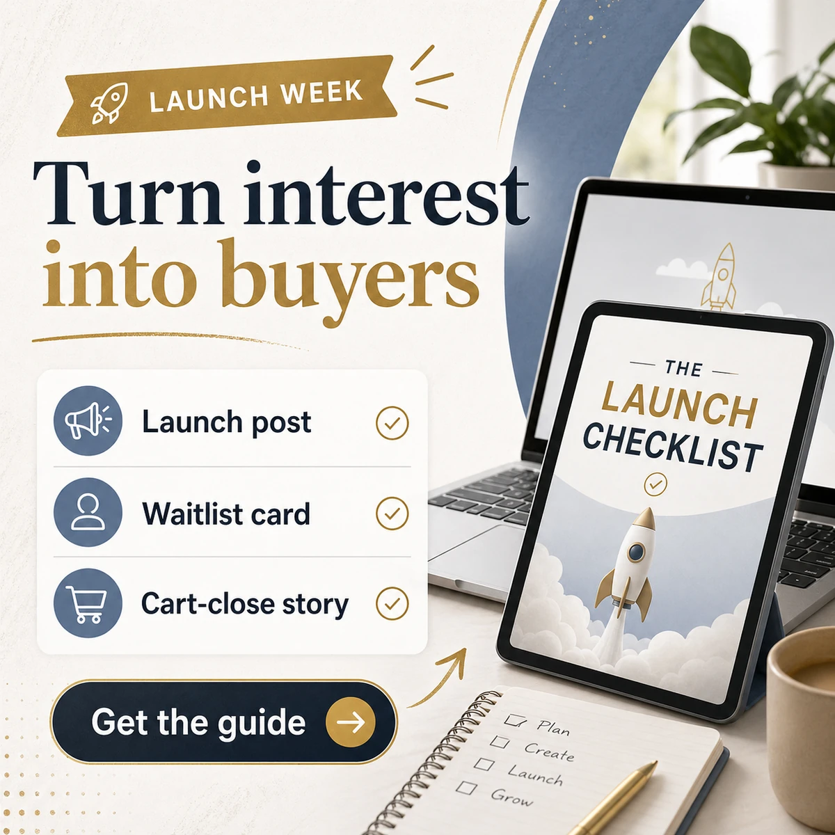 Digital product social post example
